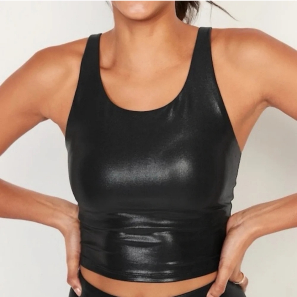 Old Navy Low Powersoft Sports Bra/Top Size M - Picture 12 of 13